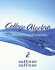 College Algebra: Concepts Through Functions