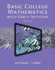 Basic College Mathematics With Early Integers