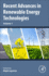 Recent Advances in Renewable Energy Technologies: Volume 1 1ed
