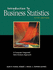 Study Guide to Accompany Introduction to Business Statistics: a Computer Integrated, Data Analysis Approach