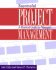 Successful Project Management: a Practical Guide for Managers