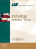 Individual Income Taxes [With Cdrom]
