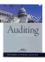 Auditing: a Business Risk Approach (With Cd-Rom)