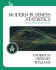 Modern Business Statistics (With Cd-Rom and Infotrac) (Available Titles Cengagenow)