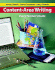 Content-Area Writing: Every Teacher's Guide