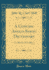 A Concise Anglo-Saxon Dictionary: for the Use of Students (Classic Reprint)