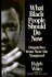 What Black People Should Do Now: Dispatches From Near the Vanguard / Ralph Wiley