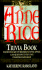 The Anne Rice Trivia Book