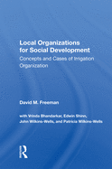 Local Organizations for Social Development