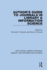 Author's Guide to Journals in Library and Information Science