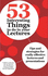 53 Interesting Things to Do in Your Lectures