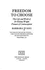 Freedom to Choose: the Life and Work of Dr. Helena Wright, Pioneer of Contraception