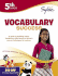 Fifth Grade Vocabulary Success (Sylvan Workbooks) (Language Arts Workbooks)