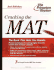 Cracking the Mat, 3rd Edition (Graduate School Test Preparation)