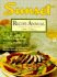 Sunset Recipe Annual, 1996 Edition
