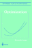 Springer Texts in Statistics: Optimization