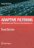 Adaptive Filtering: Algorithms and Practical Implementation, 3rd Edition