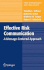 Effective Risk Communication: a Message-Centered Approach (Food Microbiology and Food Safety)