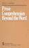 Prose Comprehension Beyond the Word