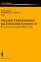 Statistical Thermodynamics and Differential Geometry of Microstructured Materials (the Ima Volumes in Mathematics and Its Applications)