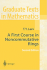 A First Course in Noncommutative Rings