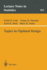 Topics in Optimal Design (Lns 163)