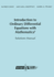 Introduction to Ordinary Differential Equations with Mathematica�: Solutions Manual
