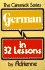 German in 32 Lessons (Gimmick Series)