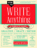How to Write Anything: a Complete Guide
