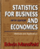 Statistics for Business and Economics: Methods and Applications