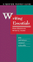 Writing Essentials: a Norton Pocket Guide