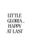 Little Gloria Happy at Last