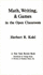 Math, Writing and Games in the Open Classroom (New York Review Books)