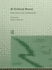 A Critical Sense: Interviews With Intellectuals