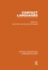 Contact Languages Critical Concepts in Linguistics