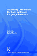Advancing Quantitative Methods in Second Language Research