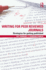 Writing for Peer Reviewed Journals: Strategies for getting published