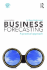 Business Forecasting: a Practical Approach