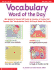 Vocabulary Word of the Day: 180 Wonderful Words With Quick & Creative Writing Activities That Expand Kids' Vocabularies, Enrich Writing & Boost Test Scores
