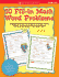 50 Fill-in Math Word Problems: Grades 4-6: Engaging Stories for Students to Read, Fill in, Solve, and Sharpen Their Math Skills