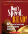 Don't Speed. Read! : 12 Steps to Smart and Sensible Fluency Instruction