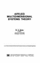 Applied Multidimensional Systems Theory (Van Nostrand Reinhold Electrical/Computer Science and Engineering Series)