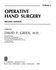 Operative Hand Surgery