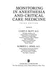 Monitoring in Anesthesia and Critical Care Medicine
