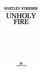 Unholy Fire
