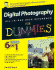 Digital Photography All-in-One Desk Reference for Dummies