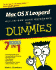 Mac Os X Leopard All-in-One Desk Reference for Dummies