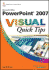 Powerpoint 2007 Visual Quick Tips