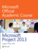 Microsoft Project 2013
