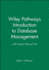 Wiley Pathways Introduction to Database Management, 1e With Project Manual Set